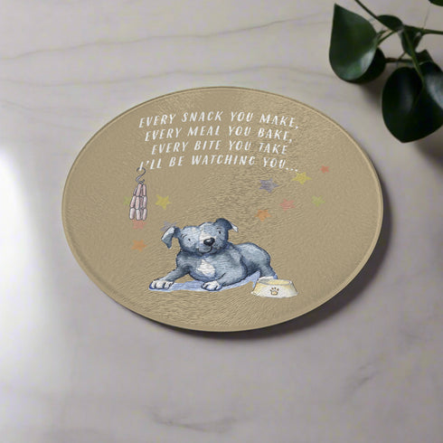 Staffordshire Bull Terrier Grey Trivet